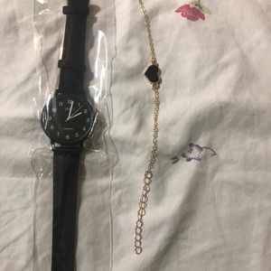 Women watch with bracelets